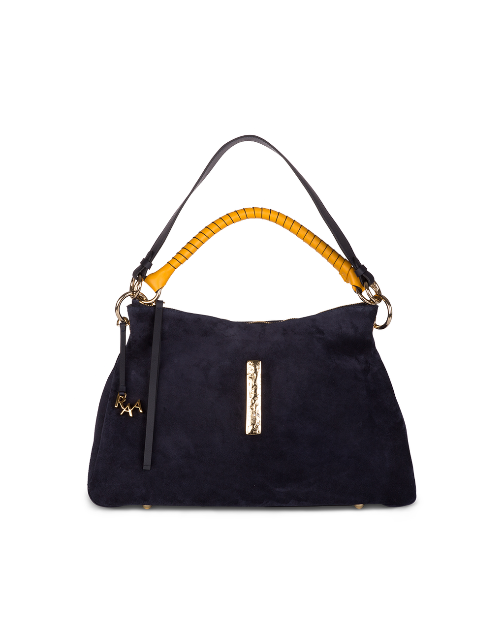 Beija Deep Ocean Suede Gold