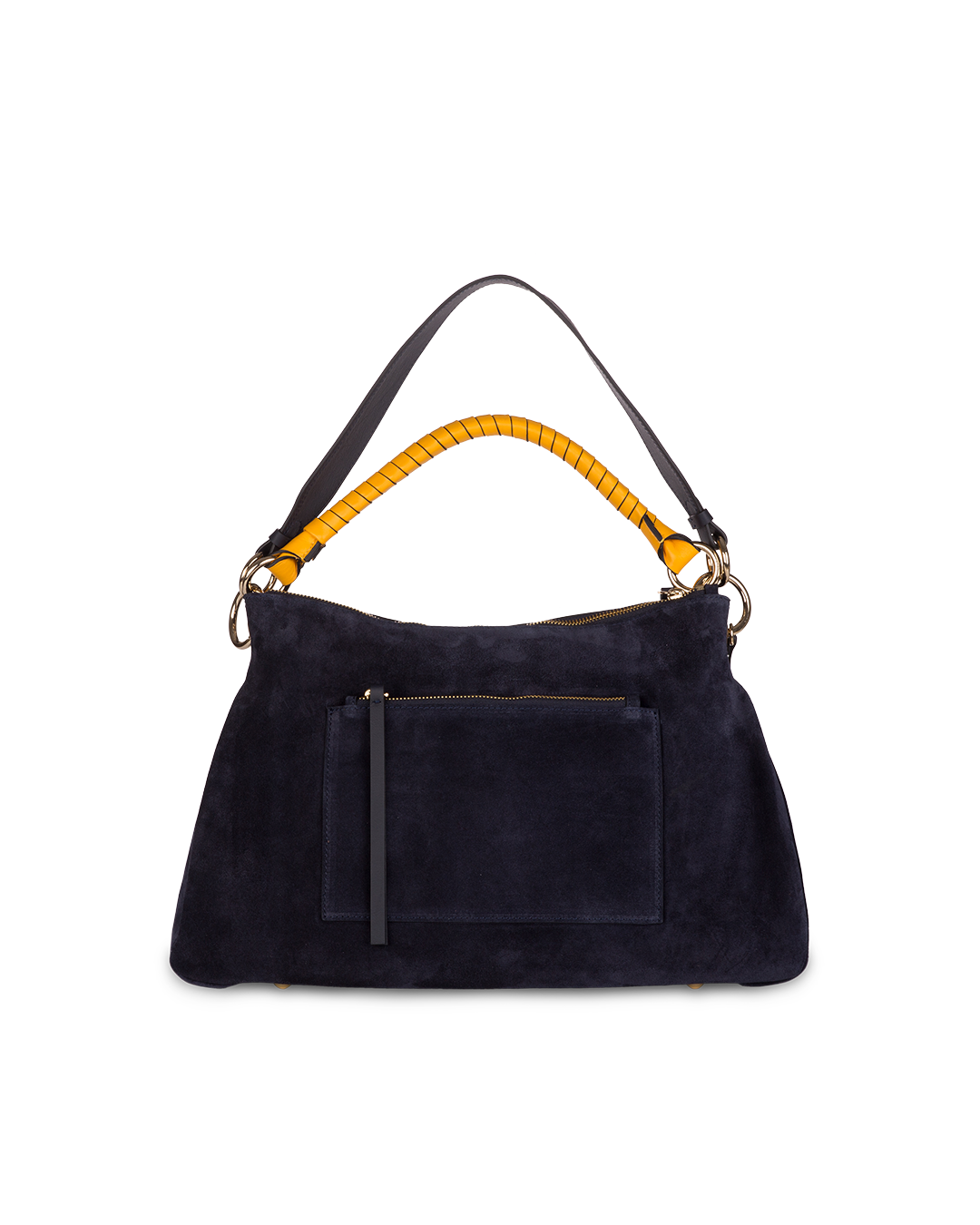 Beija Deep Ocean Suede Gold