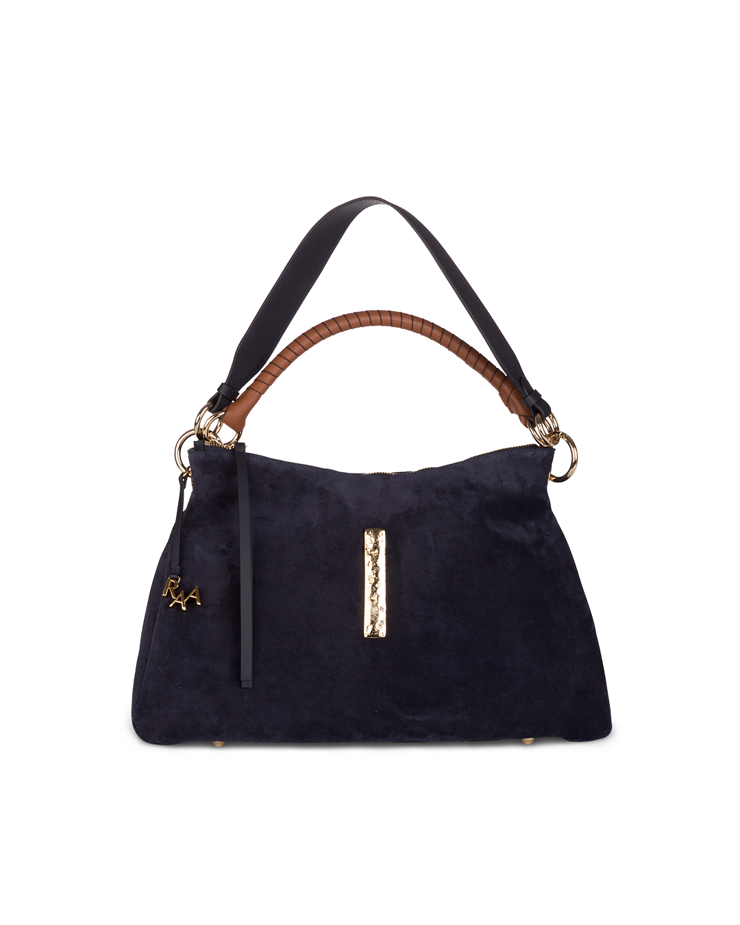 Beija Deep Ocean Suede Gold