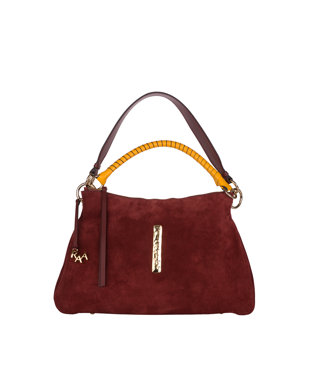 Beija Wine Suede Gold