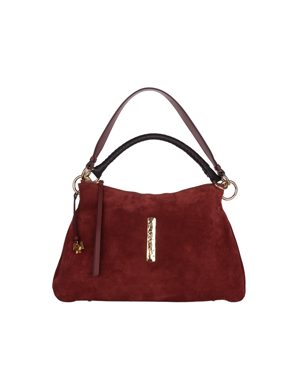 Beija Wine Suede Gold