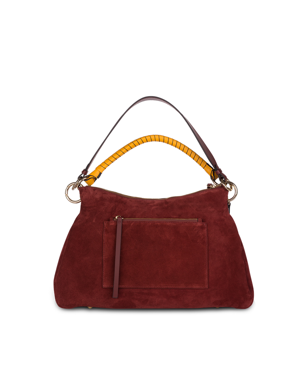 Beija Wine Suede Silver