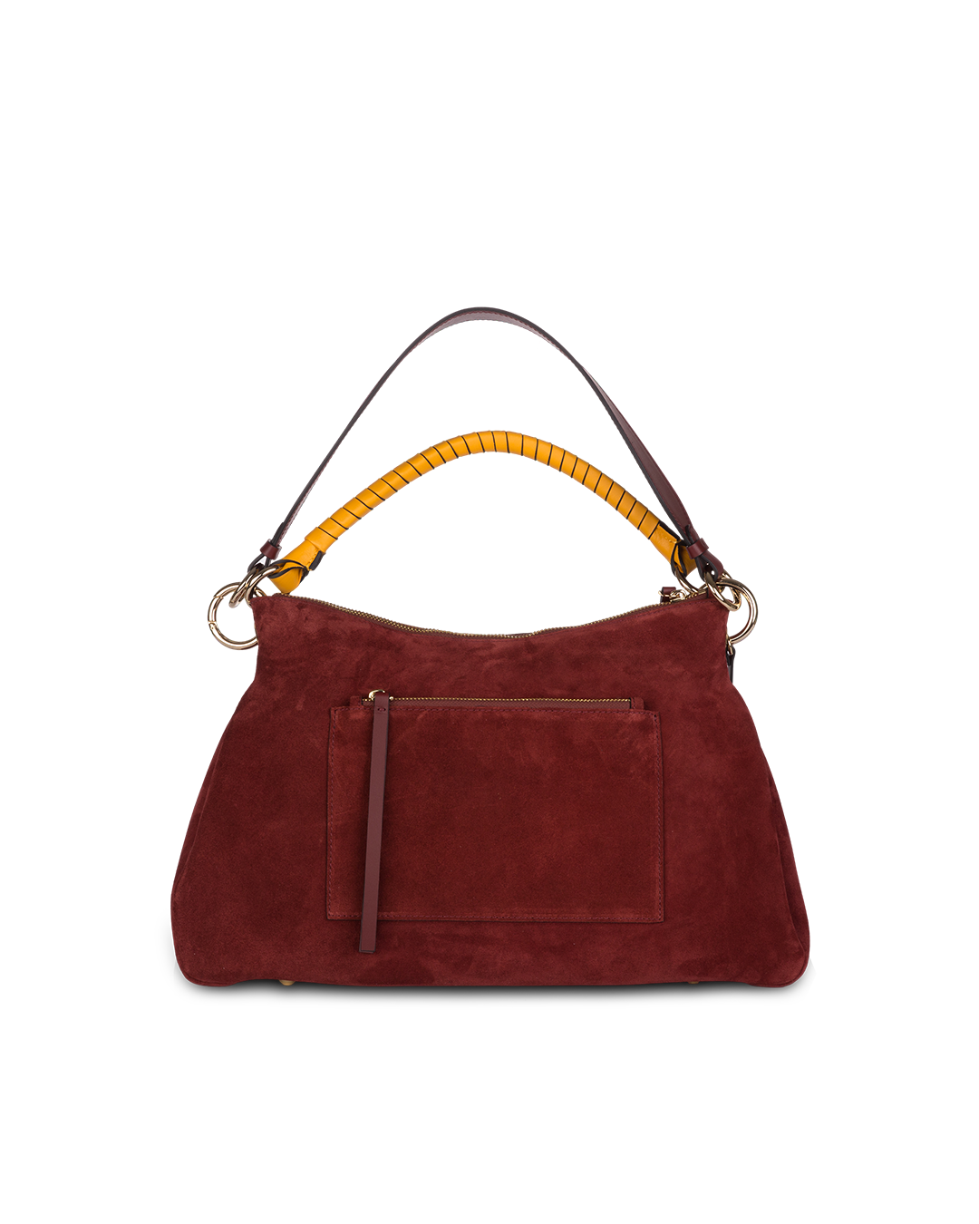 Beija Wine Suede Silver