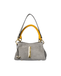 Midi Beija Mist Grey Suede Gold