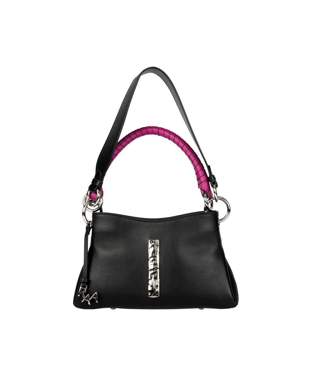 Midi Beija Noir Silver