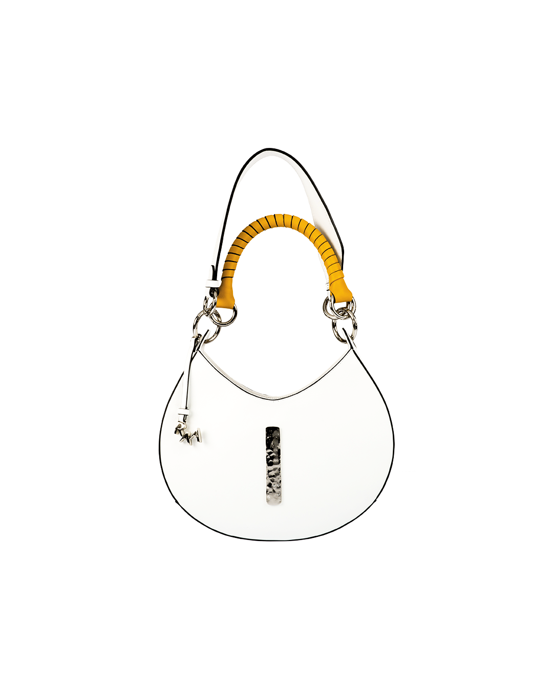 Midi Sahnaz Milk Silver